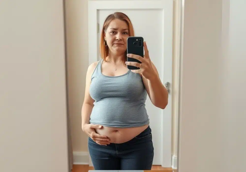 Before weight loss image
